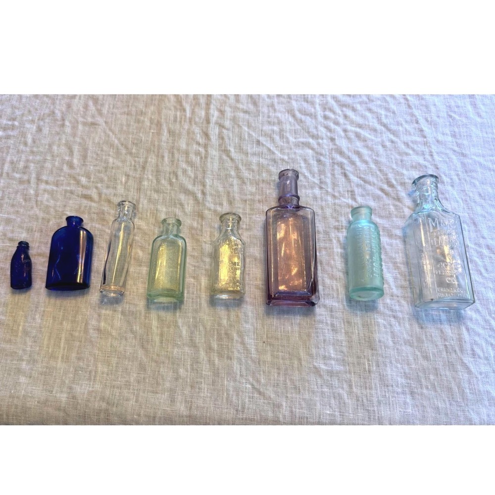 Antique Glass Bottle Collection